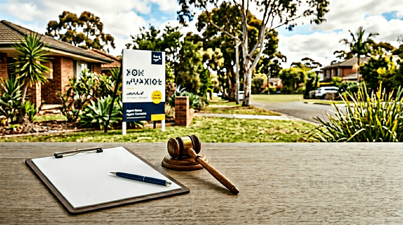 Auction and home loan planning — checklist, property sale context, Australian mortgage preparation