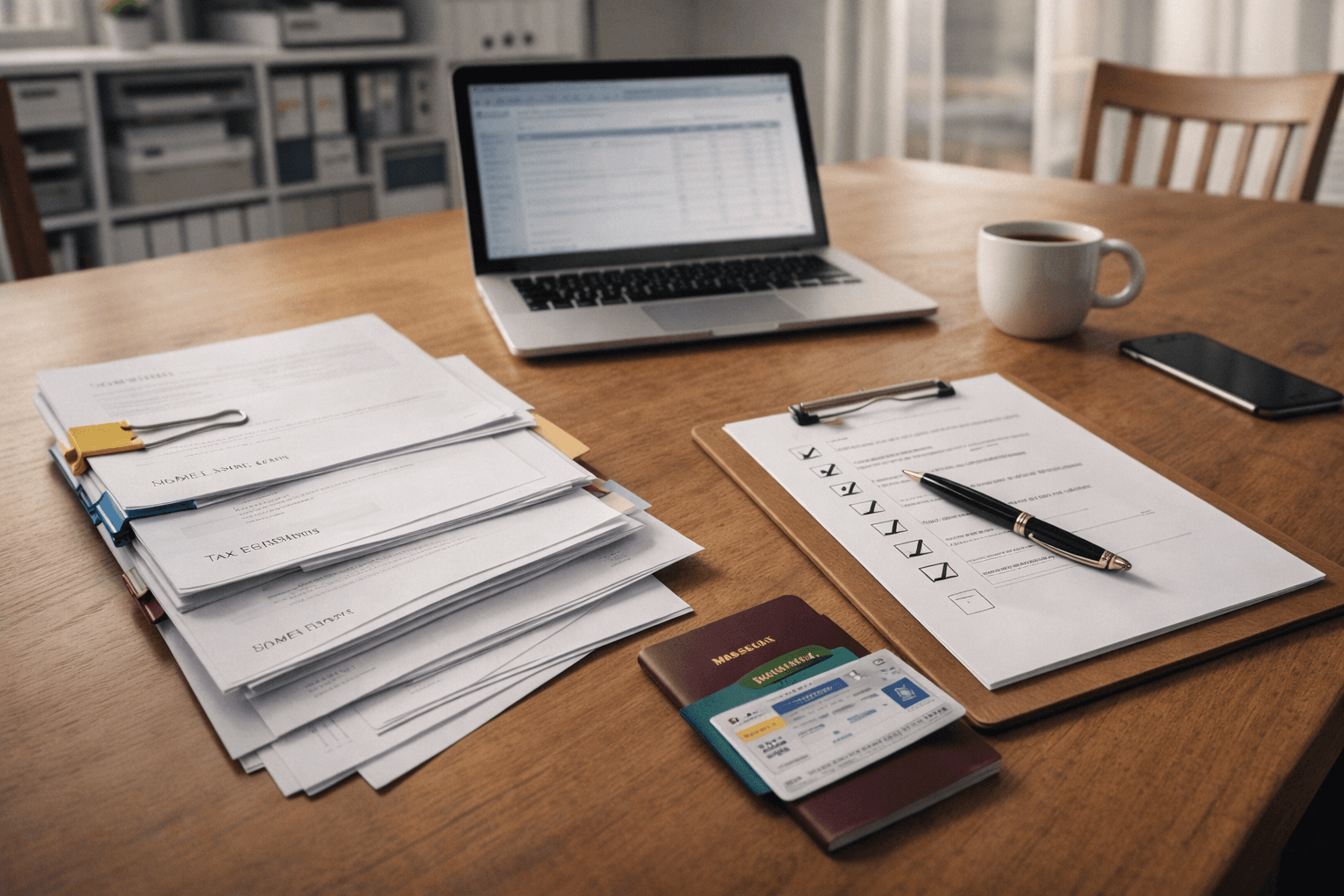 Organising income and liability documents for an Australian mortgage application