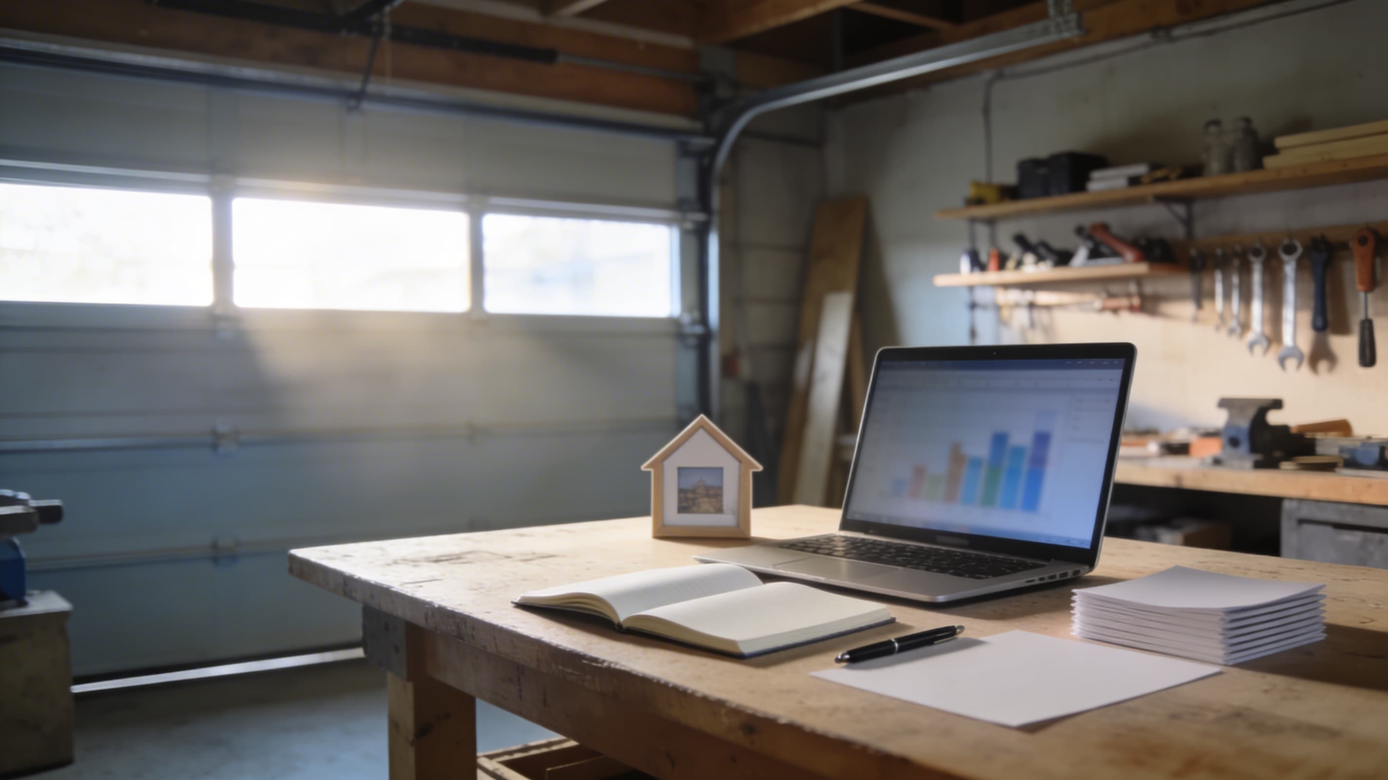 Self-employed borrower discussing home loan documents and income evidence with an Australian mortgage broker — general information
