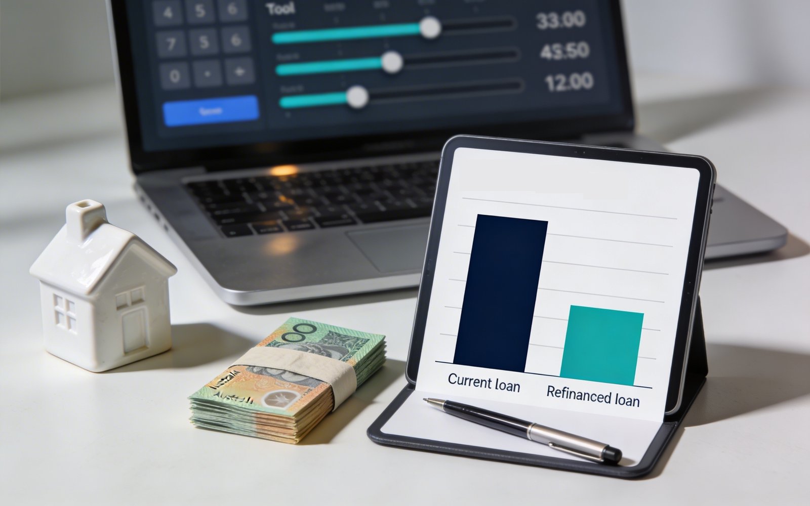 Australian mortgage refinance — fees, loan term, offset balances, and true savings